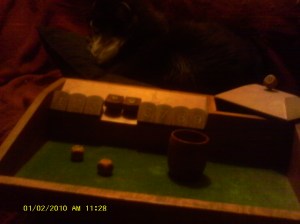 Shut Box and Posh Kitty 