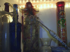 My kitchen fairy and her wands 